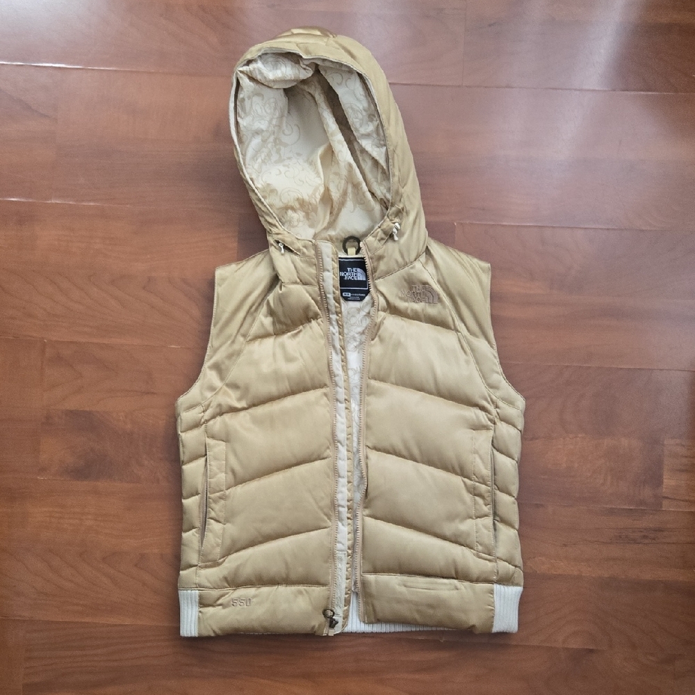 Vintage The North Face 550 Hooded Gilet Size Medium